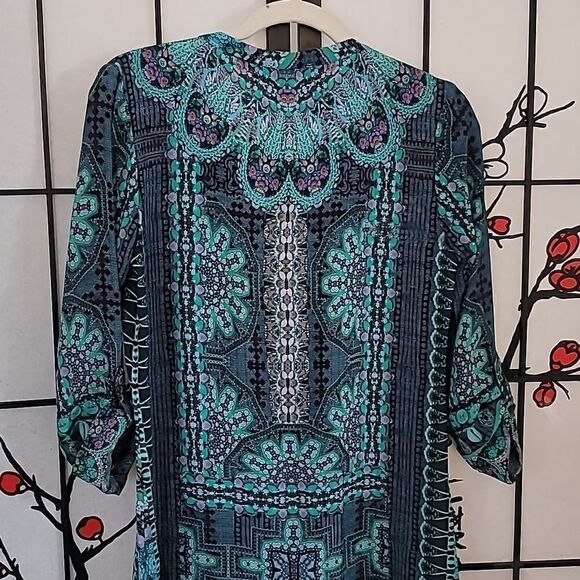 Hemant & Nandita Marche Silk Dress - Picture 9 of 13